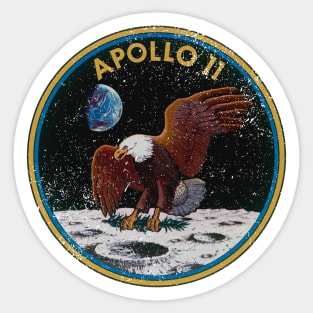 Apollo 11 Vintage Insignia Sticker